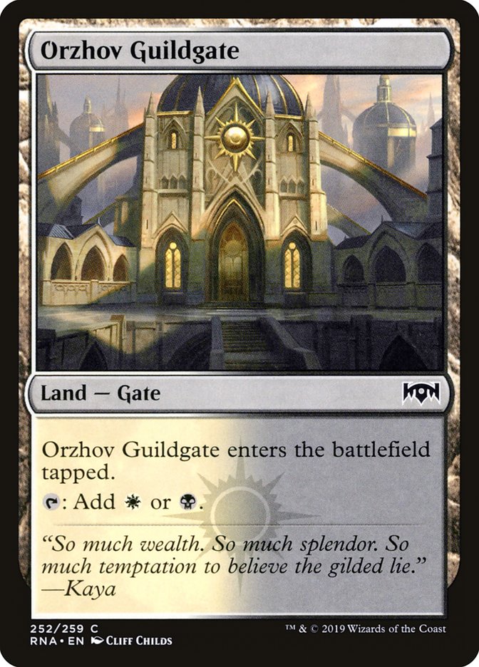 Orzhov Guildgate (252/259) [Ravnica Allegiance] | Game Master's Emporium (The New GME)