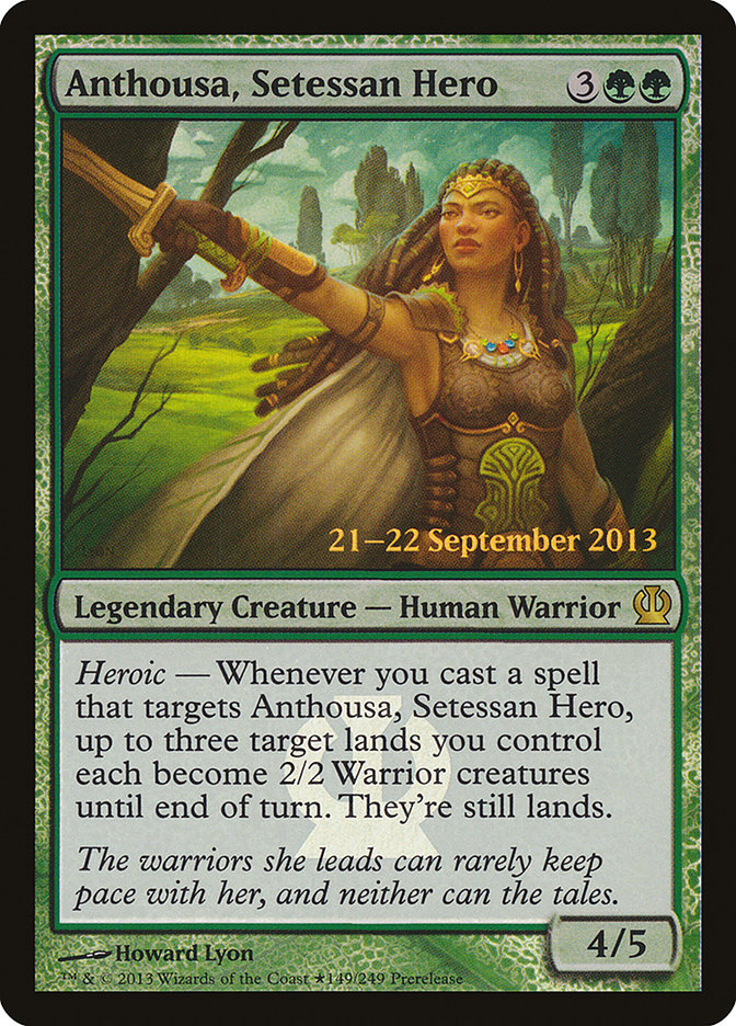 Anthousa, Setessan Hero [Theros Prerelease Promos] | Game Master's Emporium (The New GME)