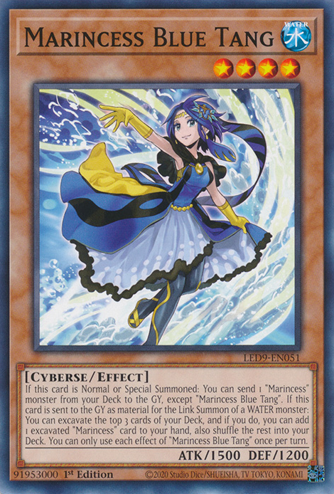 Marincess Blue Tang [LED9-EN051] Common | Game Master's Emporium (The New GME)