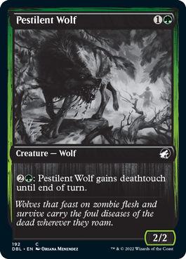 Pestilent Wolf [Innistrad: Double Feature] | Game Master's Emporium (The New GME)