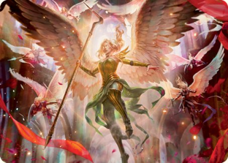 Sigarda's Summons Art Card [Innistrad: Crimson Vow Art Series] | Game Master's Emporium (The New GME)