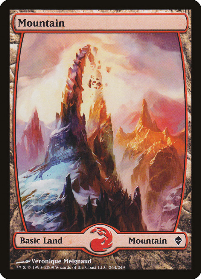 Mountain (244) [Zendikar] | Game Master's Emporium (The New GME)