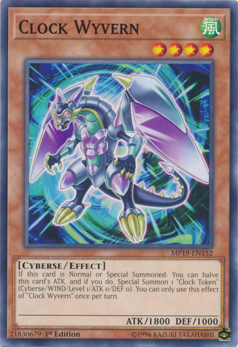 Clock Wyvern [MP19-EN152] Common | Game Master's Emporium (The New GME)