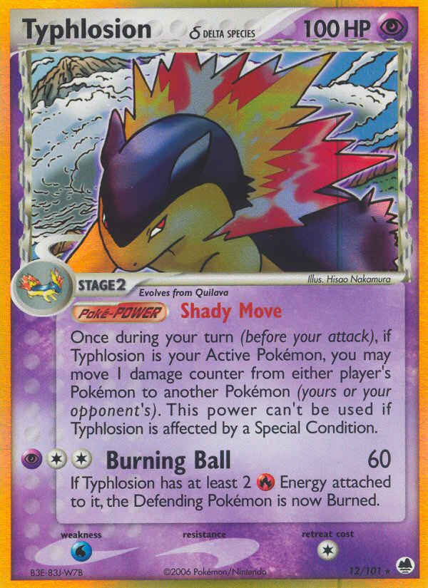 Typhlosion (12/101) (Delta Species) [EX: Dragon Frontiers] | Game Master's Emporium (The New GME)