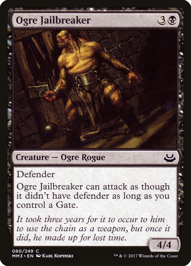 Ogre Jailbreaker [Modern Masters 2017] | Game Master's Emporium (The New GME)