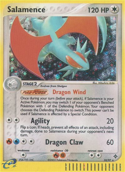 Salamence (10/97) [EX: Dragon] | Game Master's Emporium (The New GME)