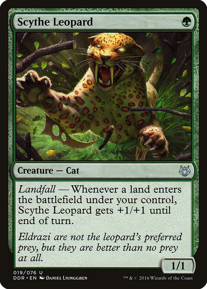 Scythe Leopard [Duel Decks: Nissa vs. Ob Nixilis] | Game Master's Emporium (The New GME)