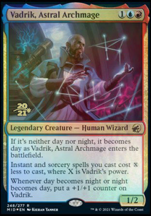 Vadrik, Astral Archmage [Innistrad: Midnight Hunt Prerelease Promos] | Game Master's Emporium (The New GME)