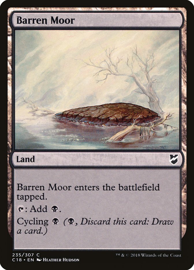 Barren Moor [Commander 2018] | Game Master's Emporium (The New GME)