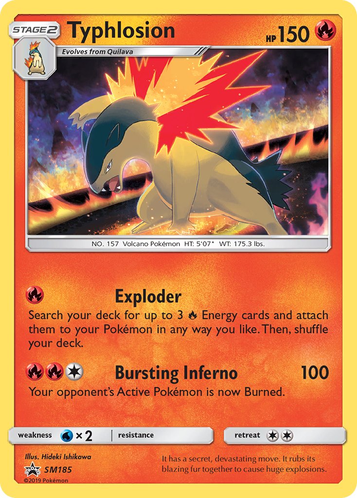 Typhlosion (SM185) [Sun & Moon: Black Star Promos] | Game Master's Emporium (The New GME)