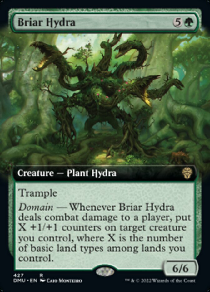Briar Hydra (Extended Art) [Dominaria United] | Game Master's Emporium (The New GME)