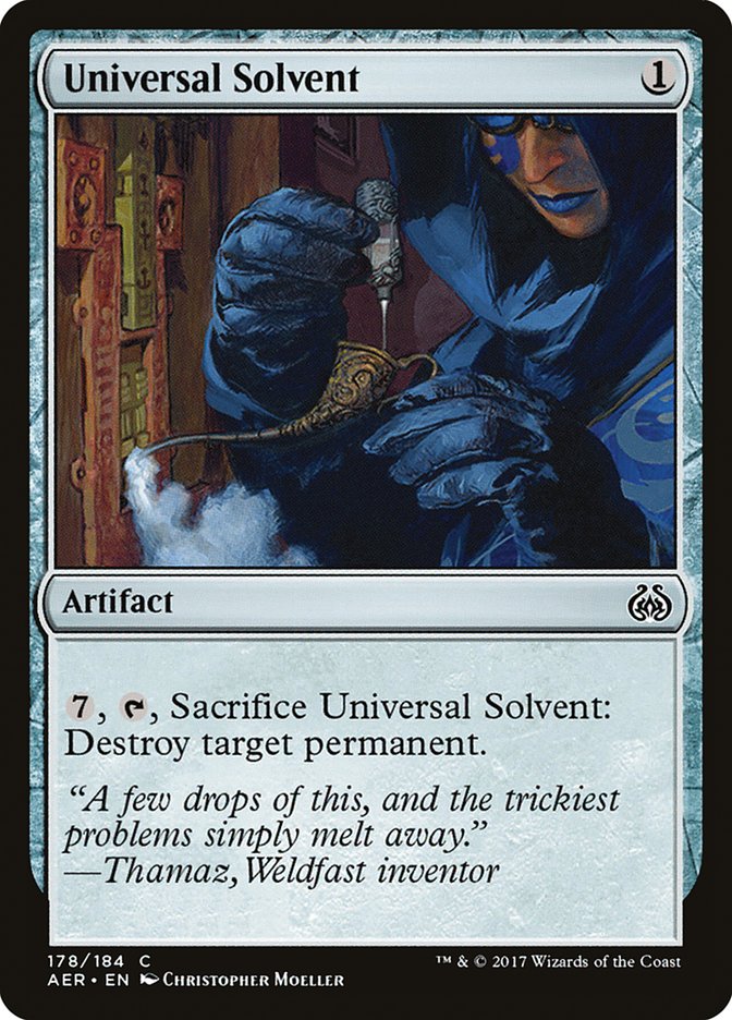 Universal Solvent [Aether Revolt] | Game Master's Emporium (The New GME)