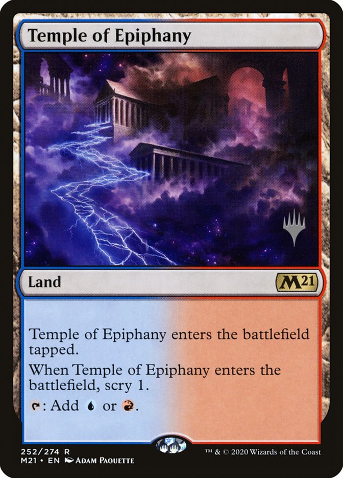 Temple of Epiphany (Promo Pack) [Core Set 2021 Promos] | Game Master's Emporium (The New GME)