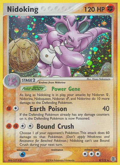 Nidoking (8/112) [EX: FireRed & LeafGreen] | Game Master's Emporium (The New GME)