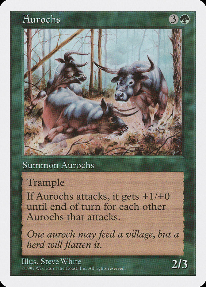 Aurochs [Fifth Edition] | Game Master's Emporium (The New GME)