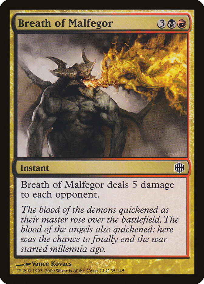 Breath of Malfegor [Alara Reborn] | Game Master's Emporium (The New GME)