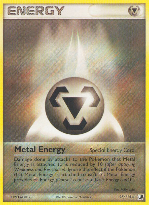 Metal Energy (97/115) [EX: Unseen Forces] | Game Master's Emporium (The New GME)