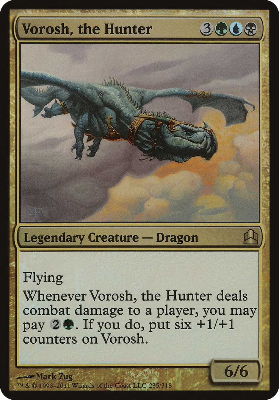 Vorosh, the Hunter (Oversized) [Commander 2011 Oversized] | Game Master's Emporium (The New GME)