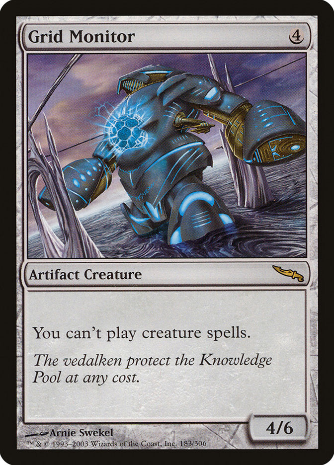 Grid Monitor [Mirrodin] | Game Master's Emporium (The New GME)