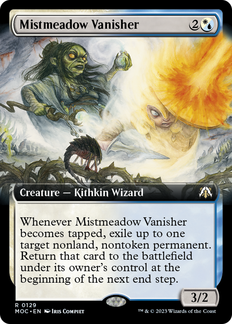 Mistmeadow Vanisher (Extended Art) [March of the Machine Commander] | Game Master's Emporium (The New GME)