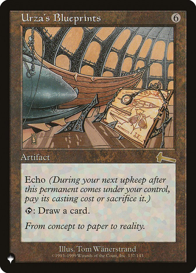 Urza's Blueprints [The List] | Game Master's Emporium (The New GME)