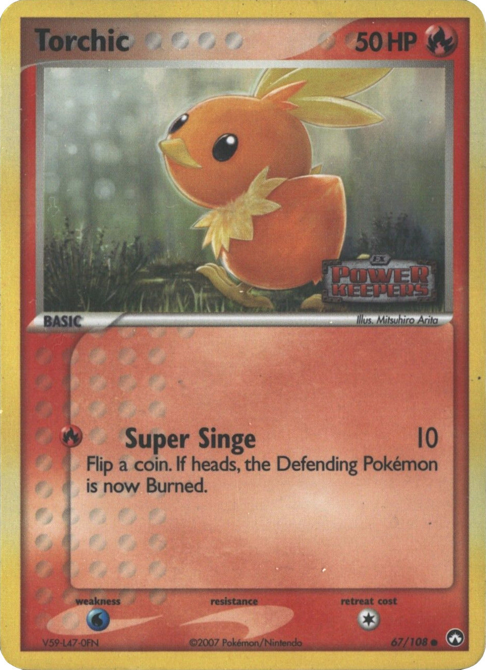 Torchic (67/108) (Stamped) [EX: Power Keepers] | Game Master's Emporium (The New GME)