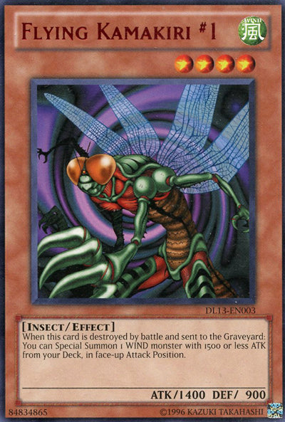Flying Kamakiri 1 (Red) [DL13-EN003] Rare | Game Master's Emporium (The New GME)