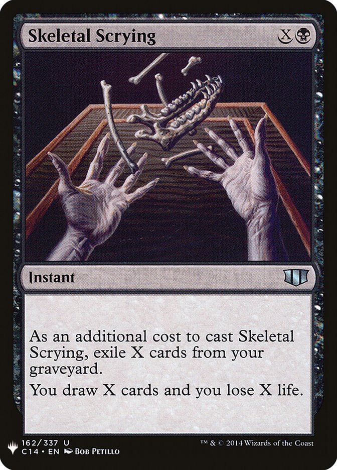 Skeletal Scrying [Mystery Booster] | Game Master's Emporium (The New GME)