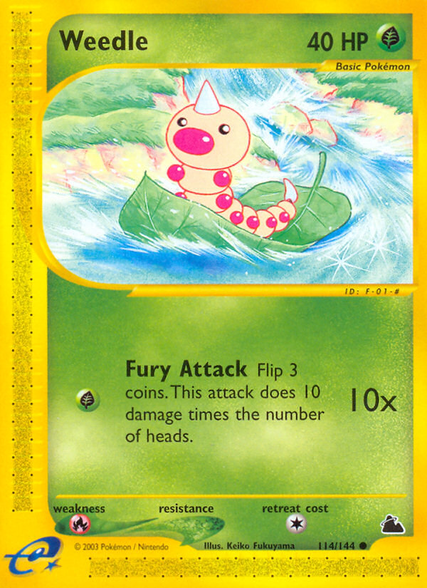 Weedle (114/144) [Skyridge] | Game Master's Emporium (The New GME)