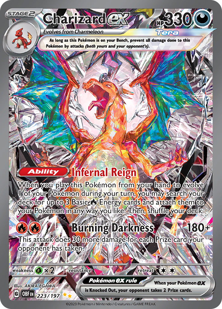 Charizard ex (223/197) [Scarlet & Violet: Obsidian Flames] | Game Master's Emporium (The New GME)