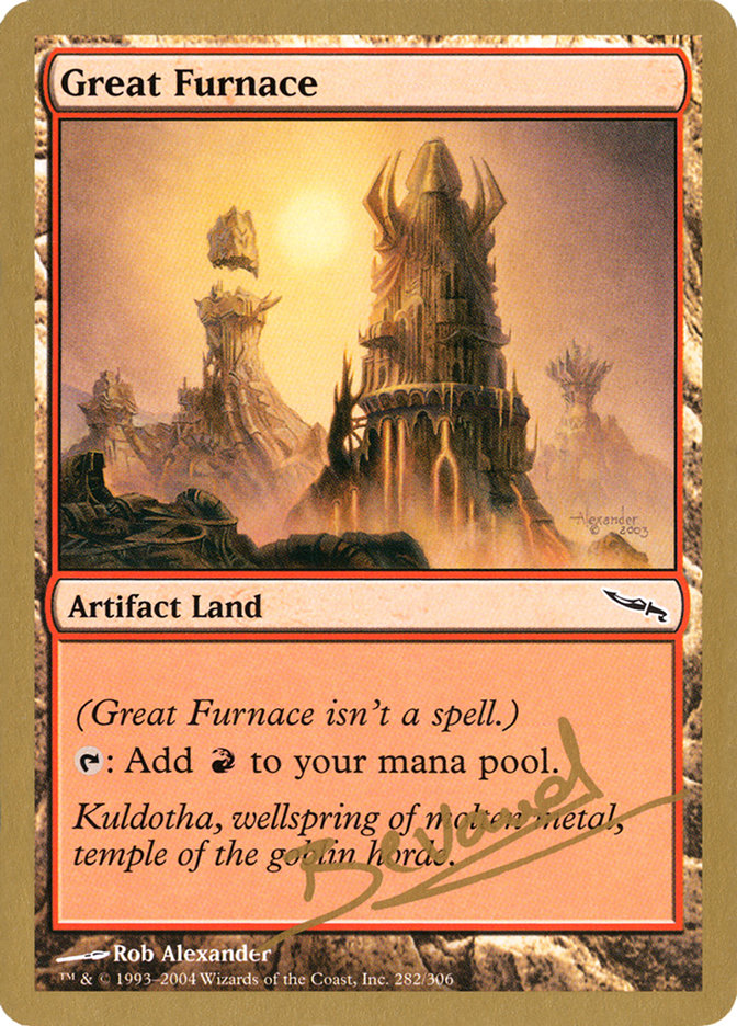 Great Furnace (Manuel Bevand) [World Championship Decks 2004] | Game Master's Emporium (The New GME)