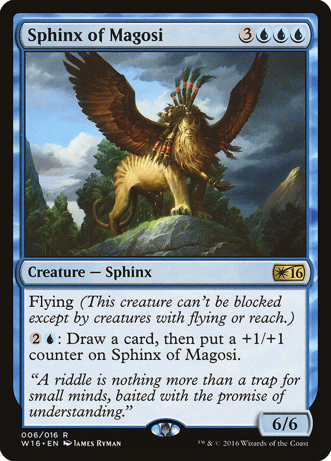 Sphinx of Magosi [Welcome Deck 2016] | Game Master's Emporium (The New GME)
