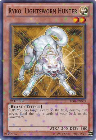 Ryko, Lightsworn Hunter [BP01-EN063] Starfoil Rare | Game Master's Emporium (The New GME)