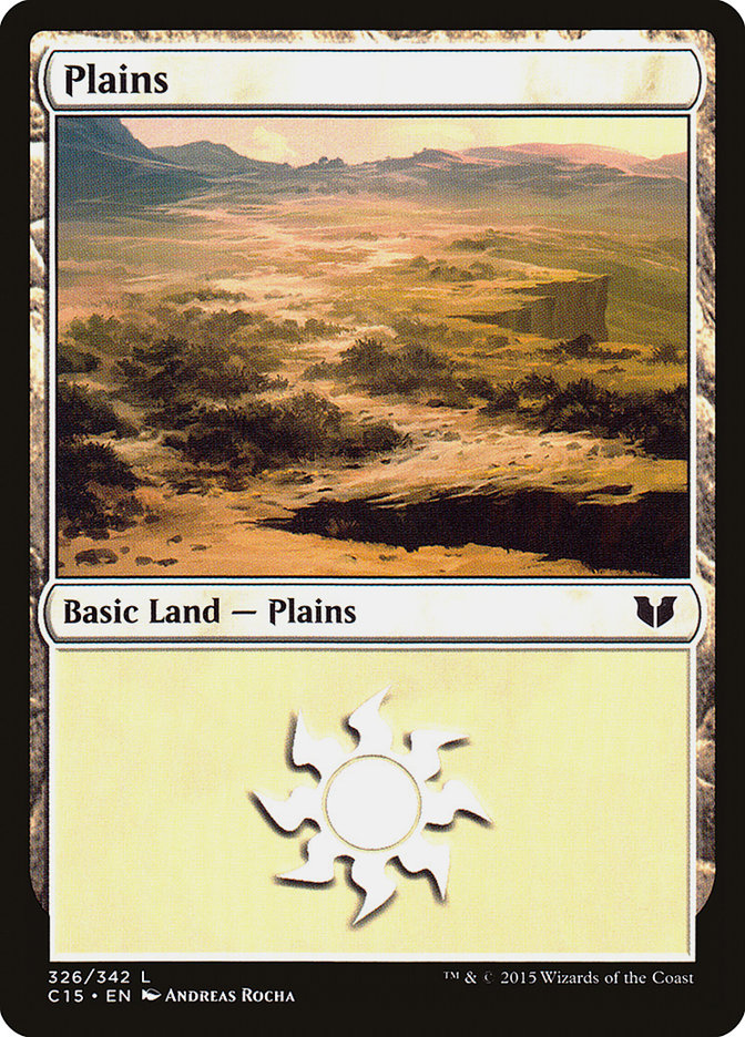 Plains (326) [Commander 2015] | Game Master's Emporium (The New GME)