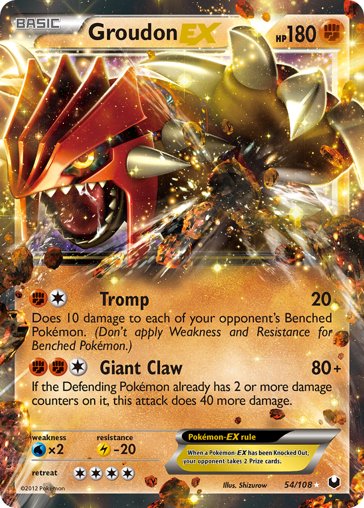 Groudon EX (54/108) [Black & White: Dark Explorers] | Game Master's Emporium (The New GME)