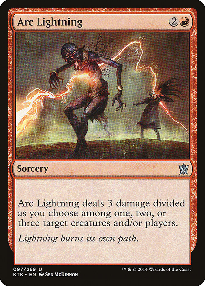 Arc Lightning [Khans of Tarkir] | Game Master's Emporium (The New GME)