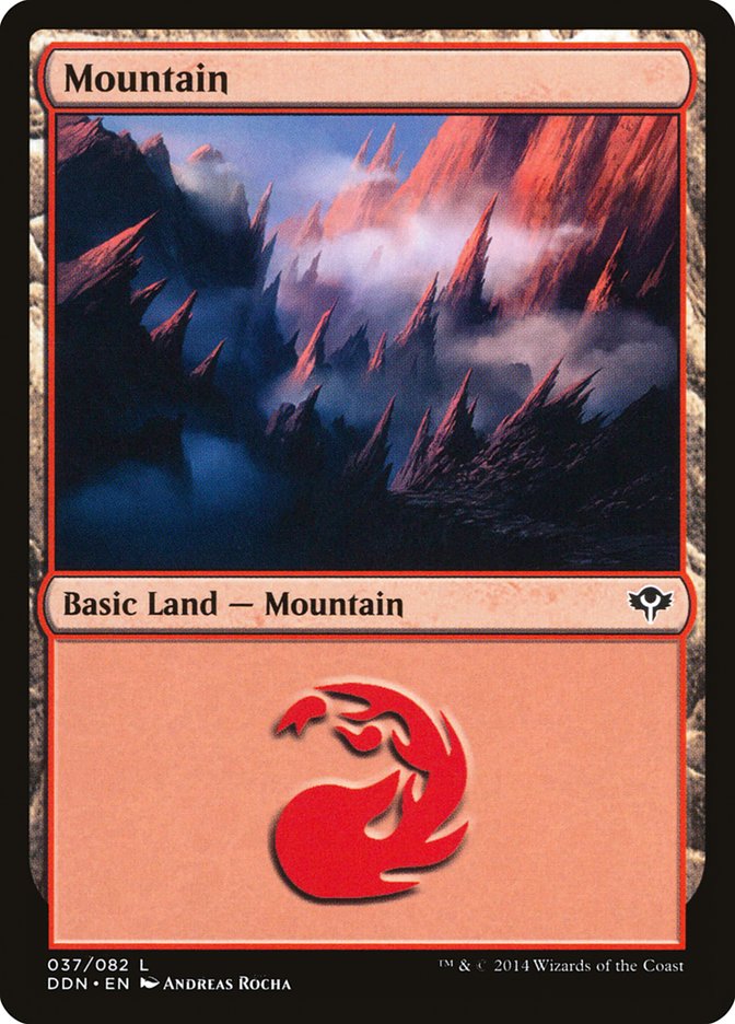 Mountain (37) [Duel Decks: Speed vs. Cunning] | Game Master's Emporium (The New GME)