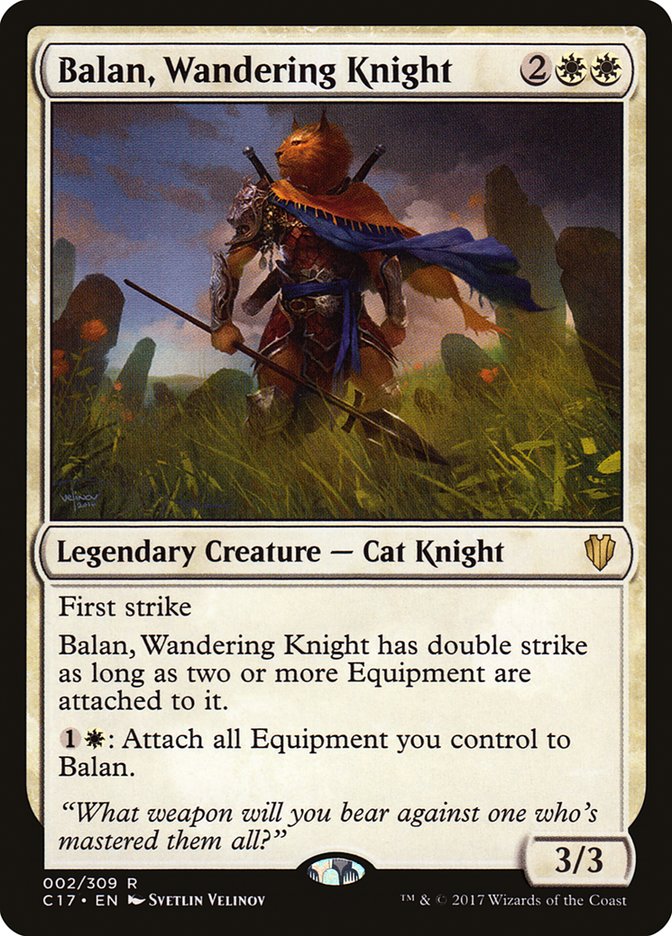 Balan, Wandering Knight [Commander 2017] | Game Master's Emporium (The New GME)