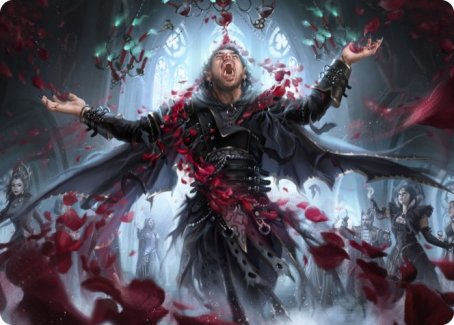 Bloodsoaked Reveler Art Card [Innistrad: Crimson Vow Art Series] | Game Master's Emporium (The New GME)