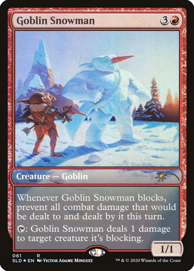 Goblin Snowman [Secret Lair Drop Series] | Game Master's Emporium (The New GME)