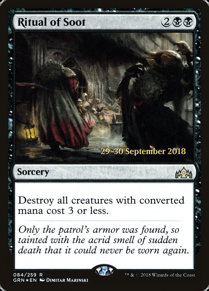 Ritual of Soot [Guilds of Ravnica Prerelease Promos] | Game Master's Emporium (The New GME)