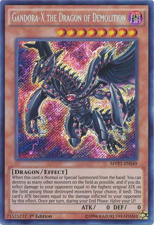 Gandora-X the Dragon of Demolition [MVP1-ENS49] Secret Rare | Game Master's Emporium (The New GME)