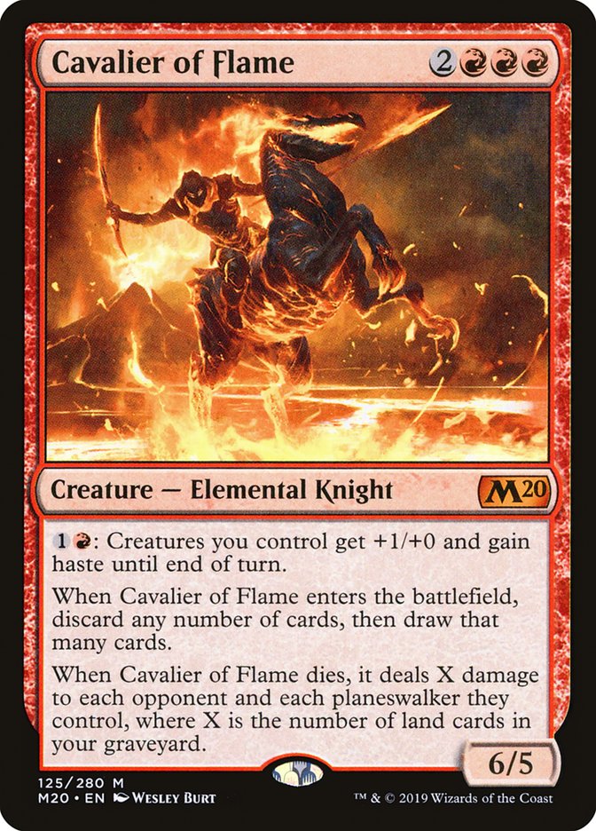 Cavalier of Flame [Core Set 2020] | Game Master's Emporium (The New GME)