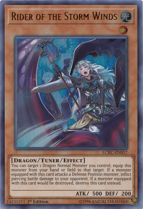 Rider of the Storm Winds [LCKC-EN017] Ultra Rare | Game Master's Emporium (The New GME)