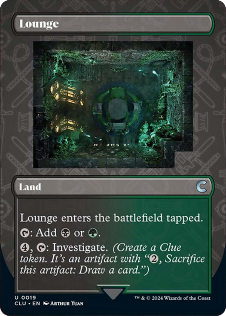 Lounge (Borderless) [Ravnica: Clue Edition] | Game Master's Emporium (The New GME)