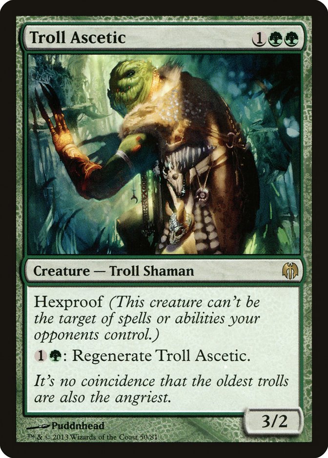 Troll Ascetic [Duel Decks: Heroes vs. Monsters] | Game Master's Emporium (The New GME)