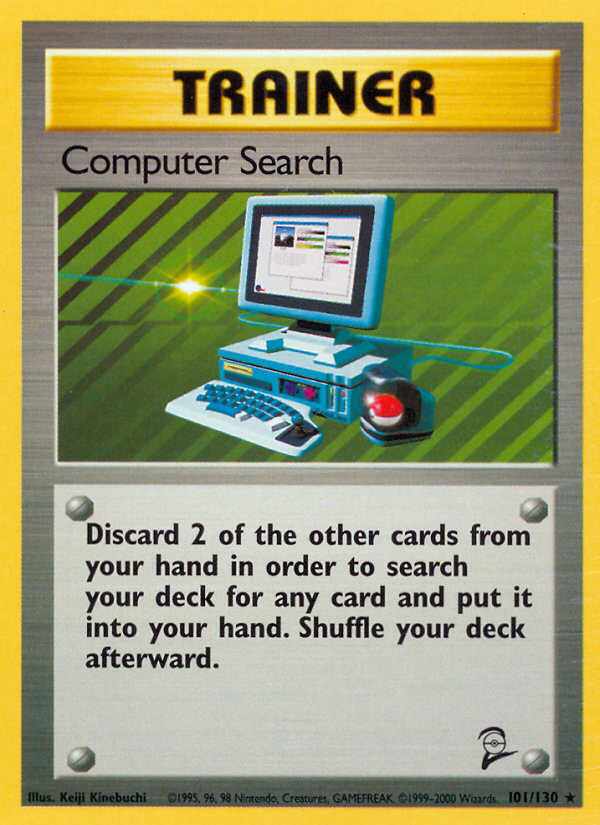 Computer Search (101/130) [Base Set 2] | Game Master's Emporium (The New GME)