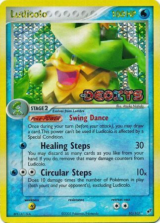 Ludicolo (10/107) (Stamped) [EX: Deoxys] | Game Master's Emporium (The New GME)