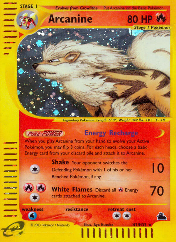 Arcanine (H2/H32) [Skyridge] | Game Master's Emporium (The New GME)