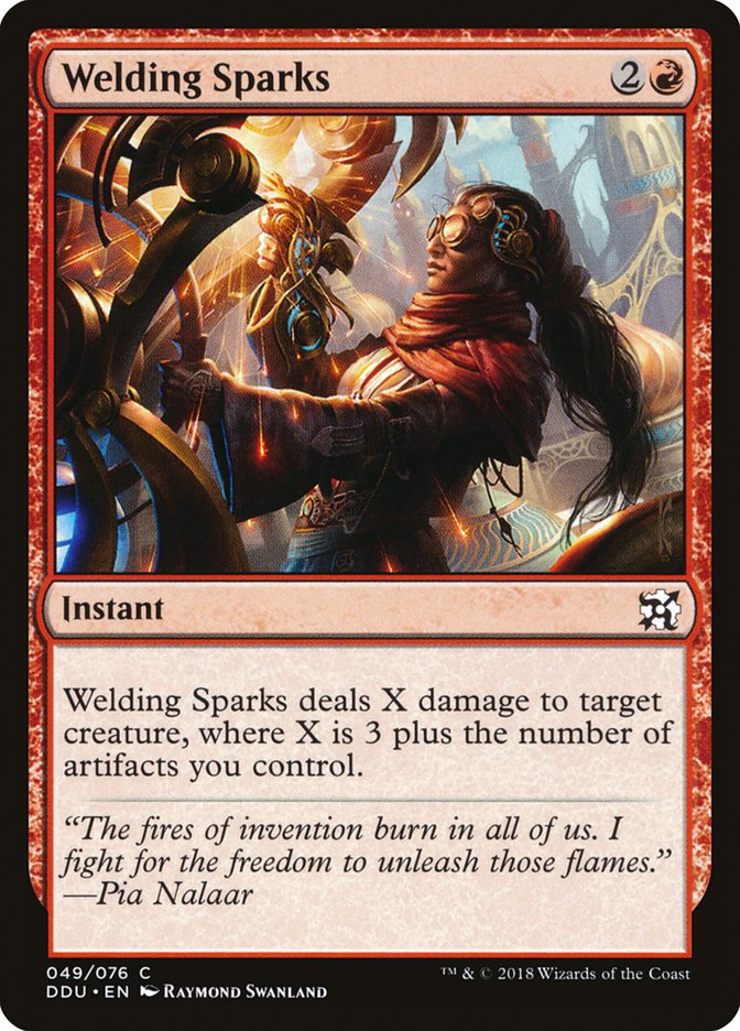 Welding Sparks [Duel Decks: Elves vs. Inventors] | Game Master's Emporium (The New GME)